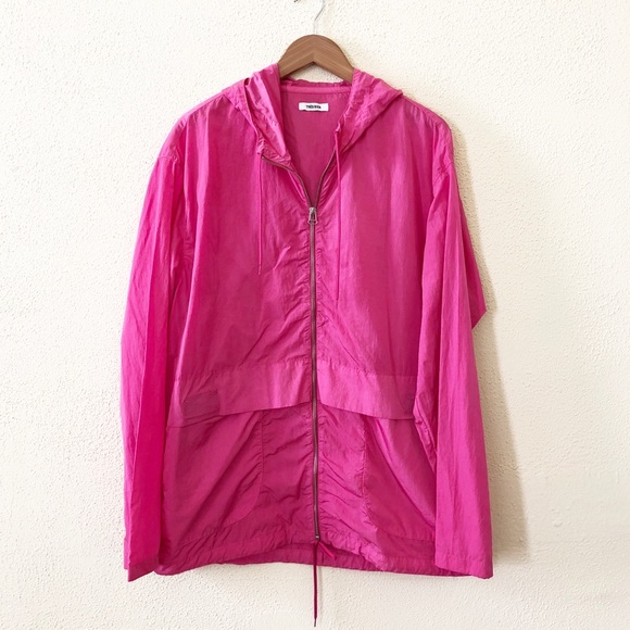 Tres Bien Hooded Shell Jacket in Pink 52 - Picture 3 of 7